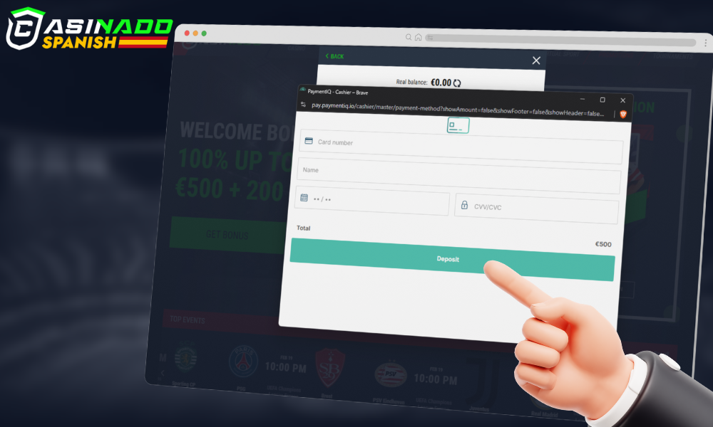 Confirme el pago y espere