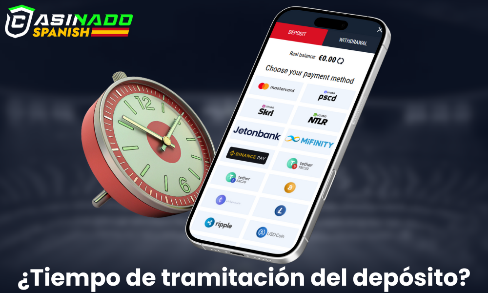 Tiempo de procesamiento de las transacciones